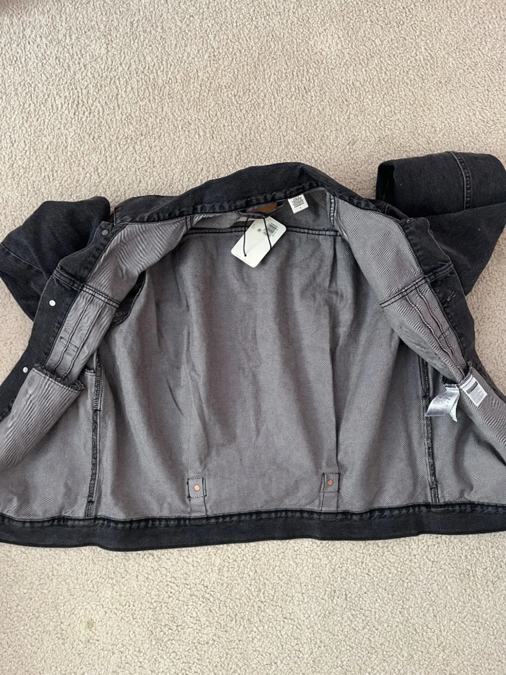 Levi's Type 1 Denim Trucker Jacket Black Men's Medium